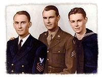 Alexander, John and Nathan Atkinson - my father's brothers